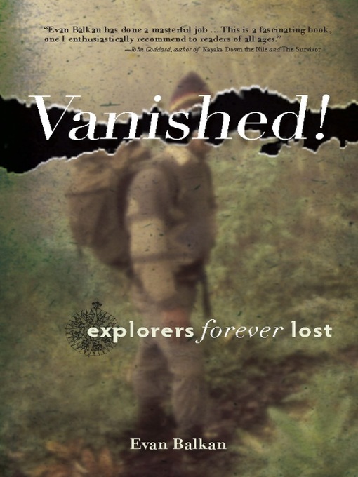 Title details for Vanished! by Evan L. Balkan - Available
